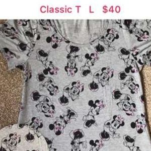 large lularoe disney classic t